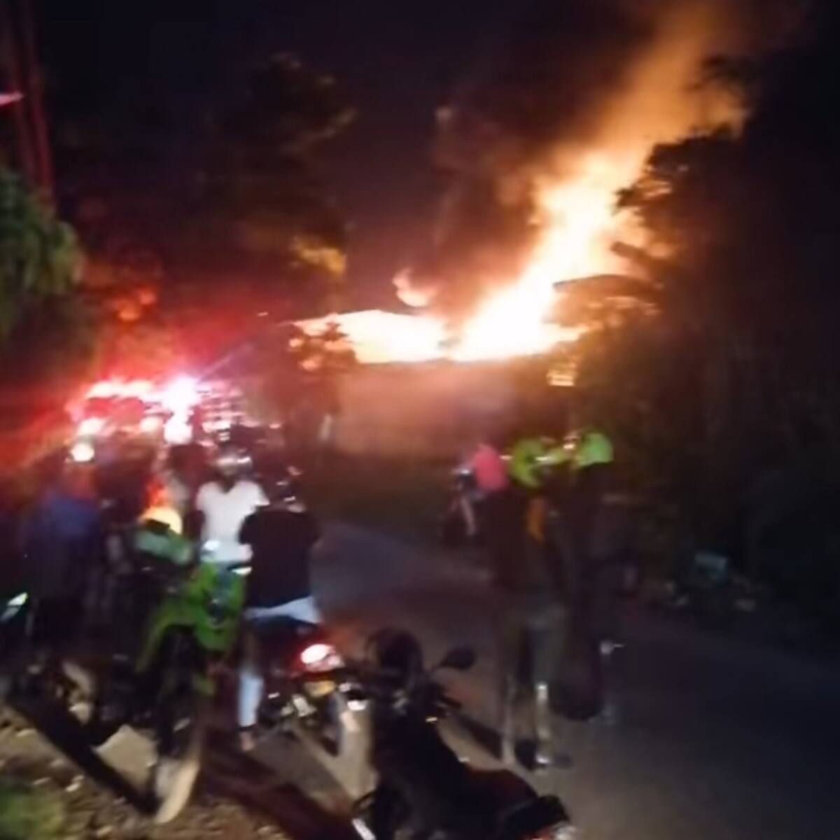 Emergencia por explosión en Barrancabermeja