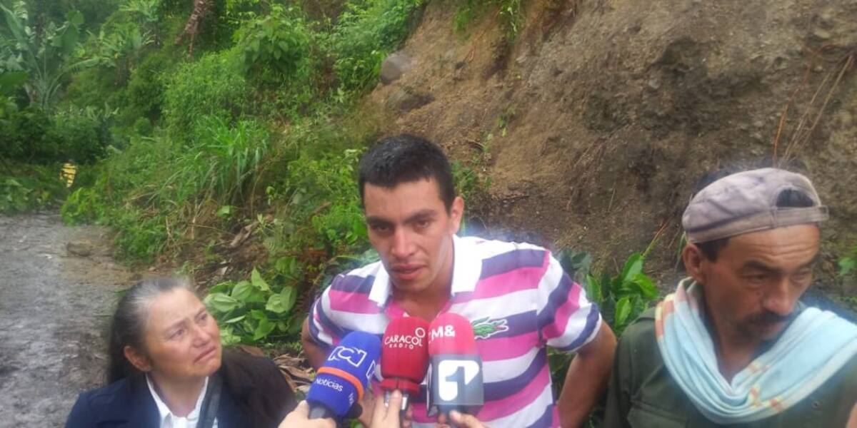 Deslizamiento en Neira (Caldas)