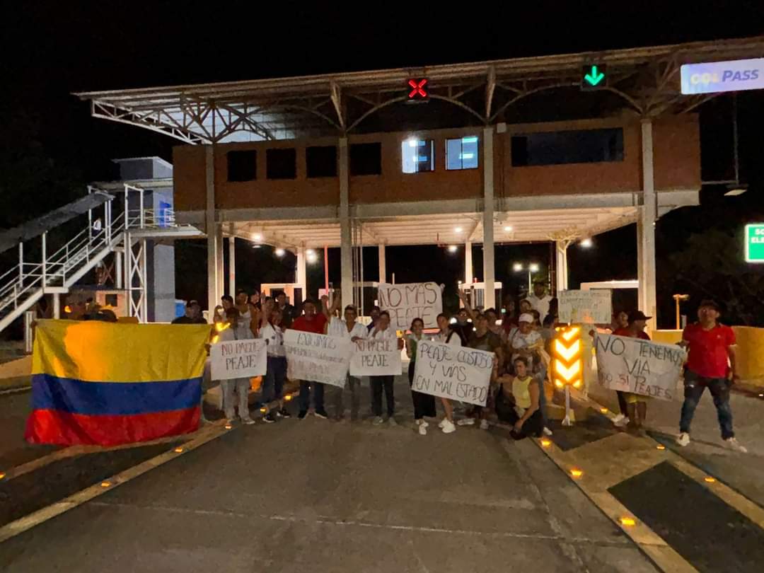 Comunidades de San Luis de Gaceno y Santa María rechazan cobro del peaje y exigen soluciones ante condiciones precarias de la vía.
