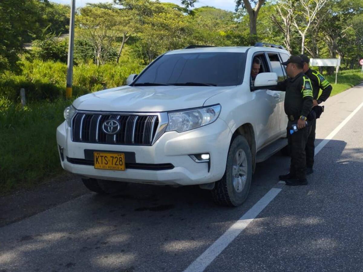 100 policías custodiarán carreteras de Bolívar durante el puente festivo del “Corpus Christi”