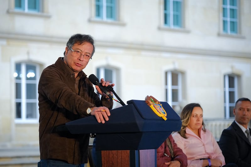 Gustavo Petro. Foto: Presidencia.