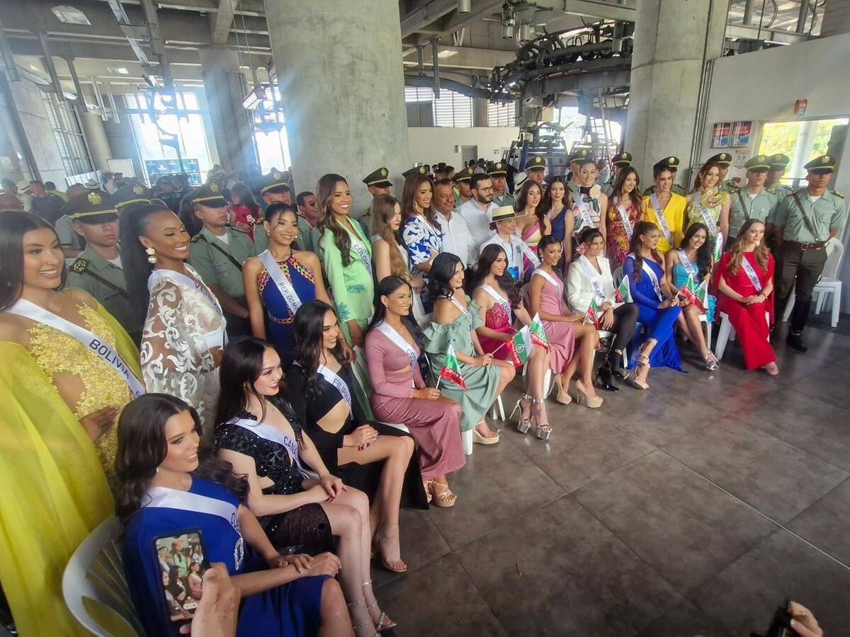 Feria de Manizales: presentaron a las candidatas del 52 Reinado Internacional de Café