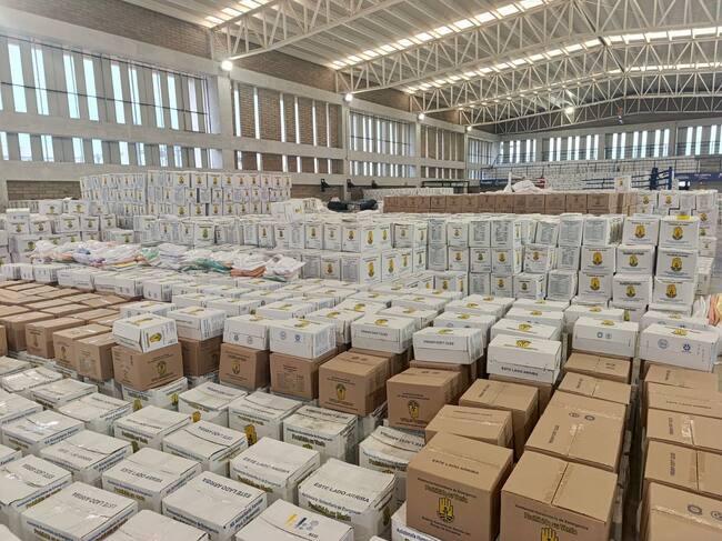 En Montería entregarían más de 24.000 ayudas humanitarias para familias damnificadas. Foto: prensa Alcaldía de Montería.