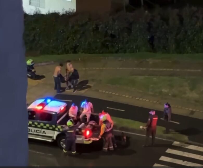 Riña entre dos familias en Rionegro deja cinco heridos - foto video alcaldía