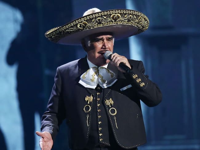 Vicente Fernández en el aniversario número 20 de los Grammy en 2019