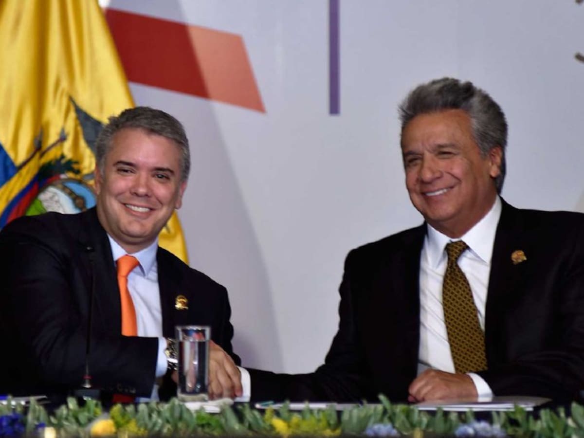 Duque se reunirá con Lenin Moreno para revisar temas de frontera