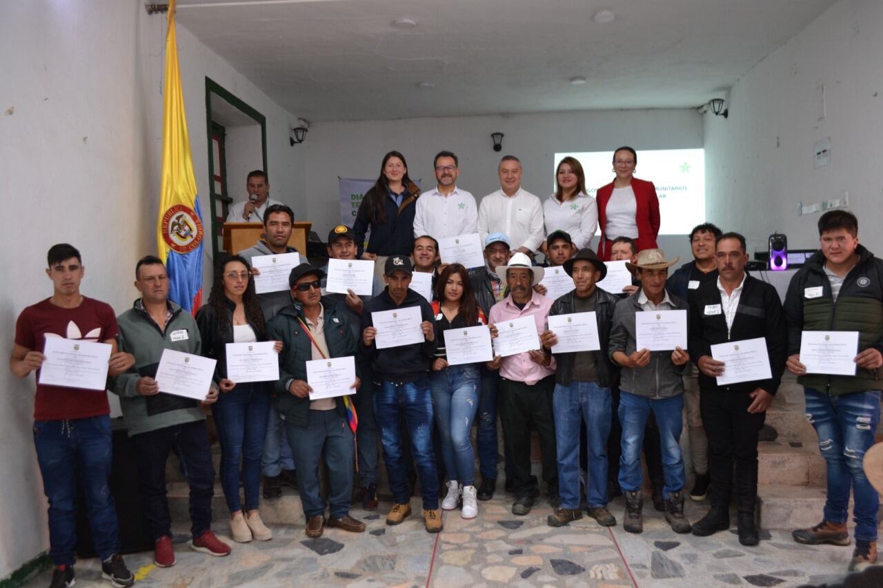 Los guías son habitantes de la región. Foto | Sena Boyacá
