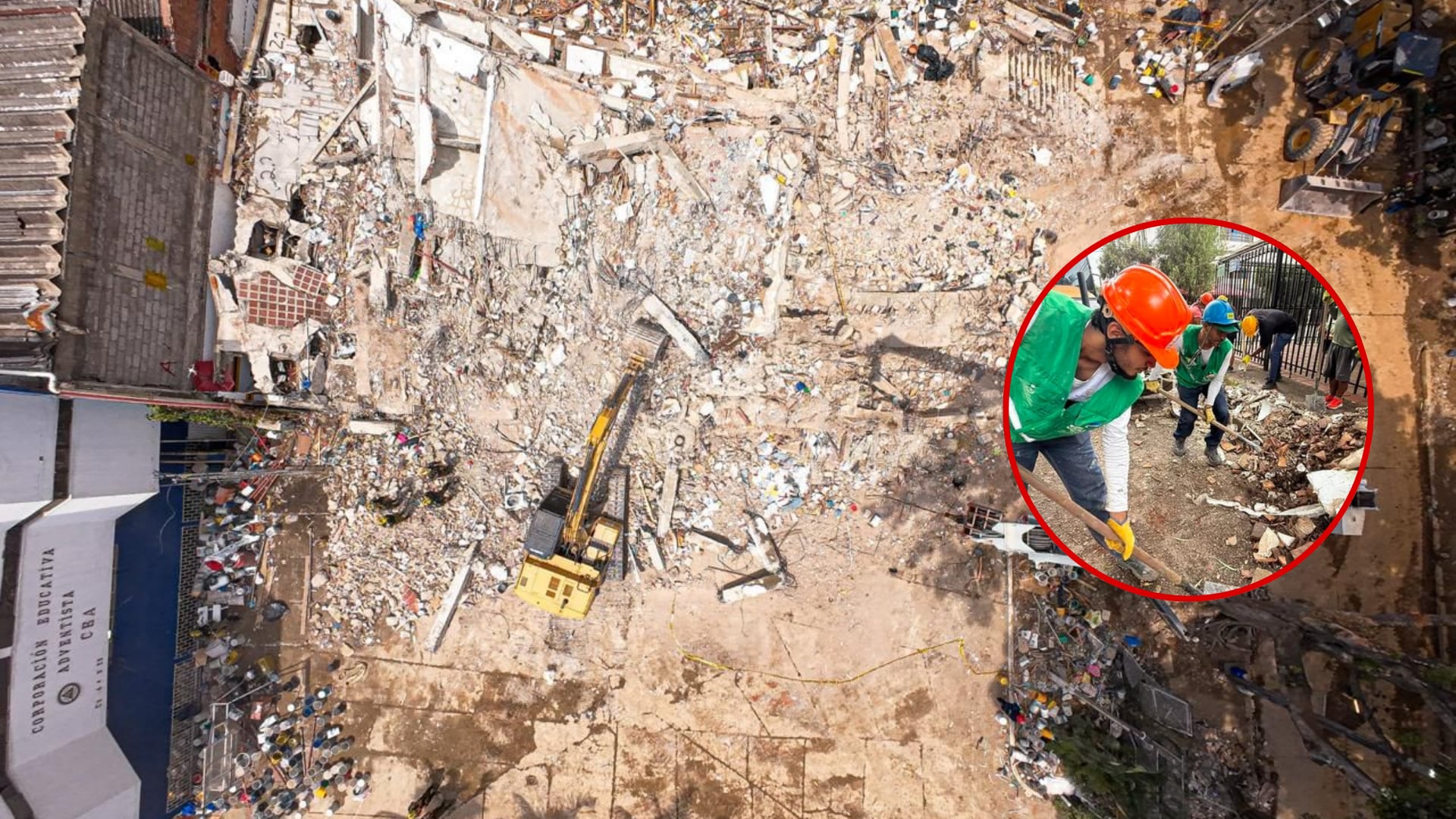 Más de 30 mil toneladas de escombros se han recogido en Cali tras el terremoto