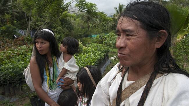 Indígenas de la Sierra Nevada se unirían a minga indígena para defender zona sagrada. Foto: Getty Images