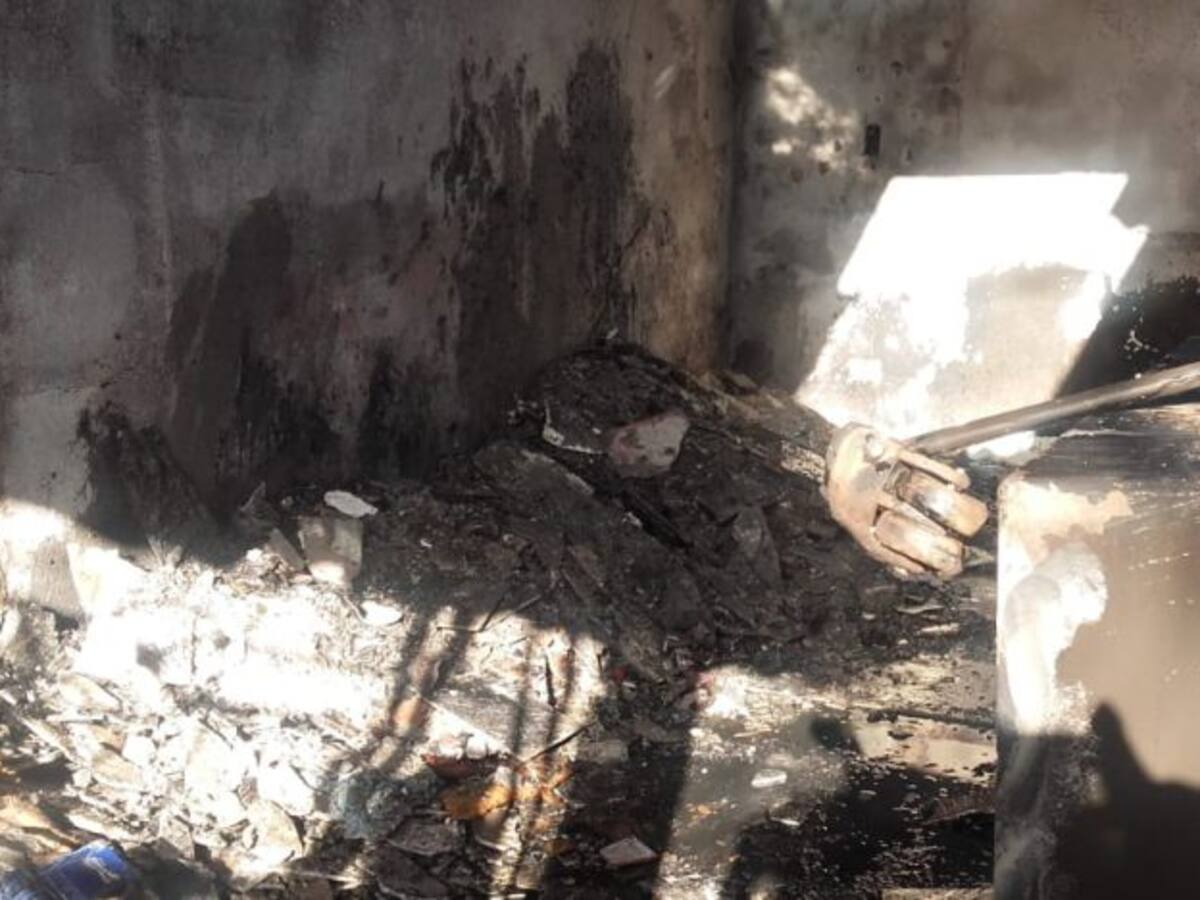 Incendio deja a joven con quemaduras de tercer grado en Barranquilla