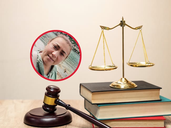 De fondo: imagen de referencia de justicia (Crédito: Getty Images)