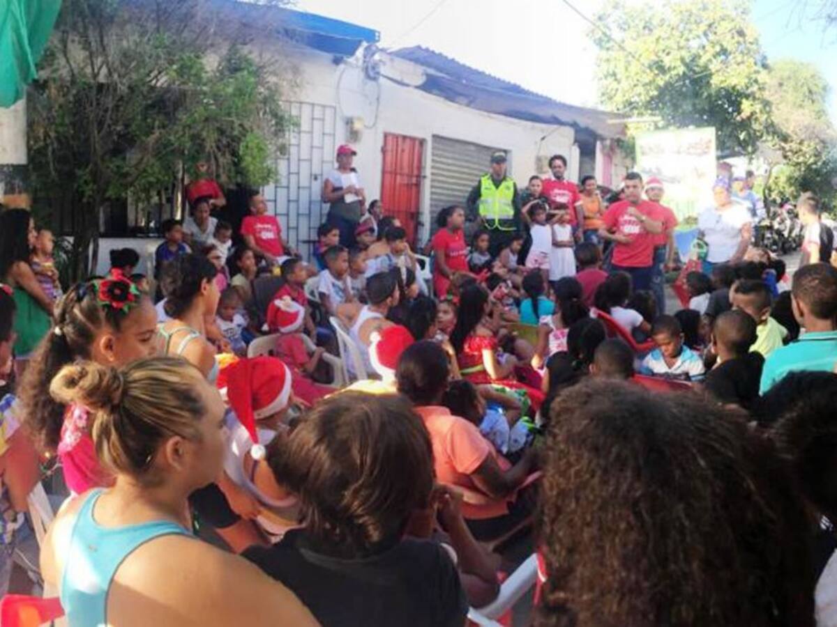 Fundación ‘A Lo Serio Con Cartagena’ entregó regalos a más de 2 mil niños