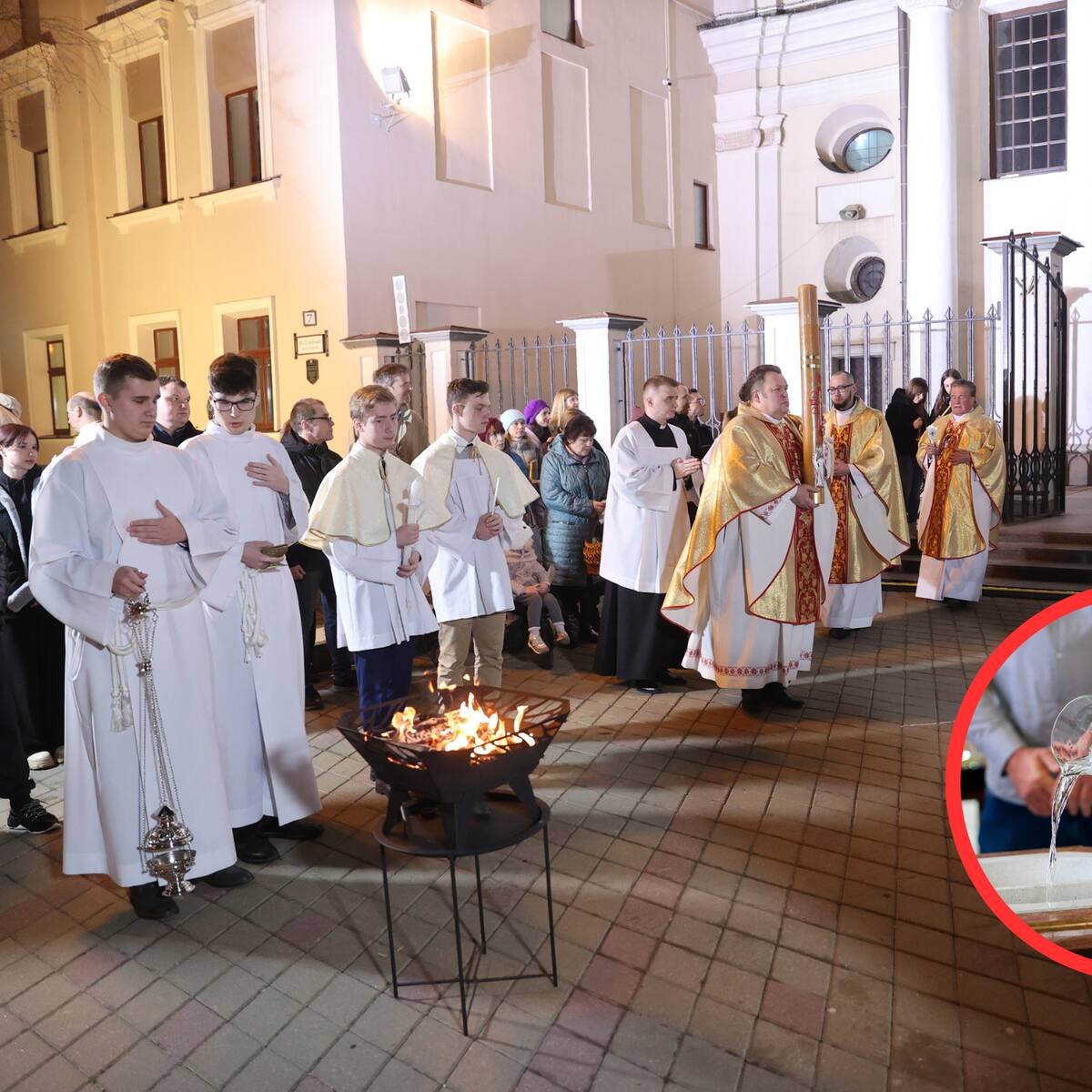 ¿Qué significa la bendición del agua y el fuego en Semana Santa? Así se hace