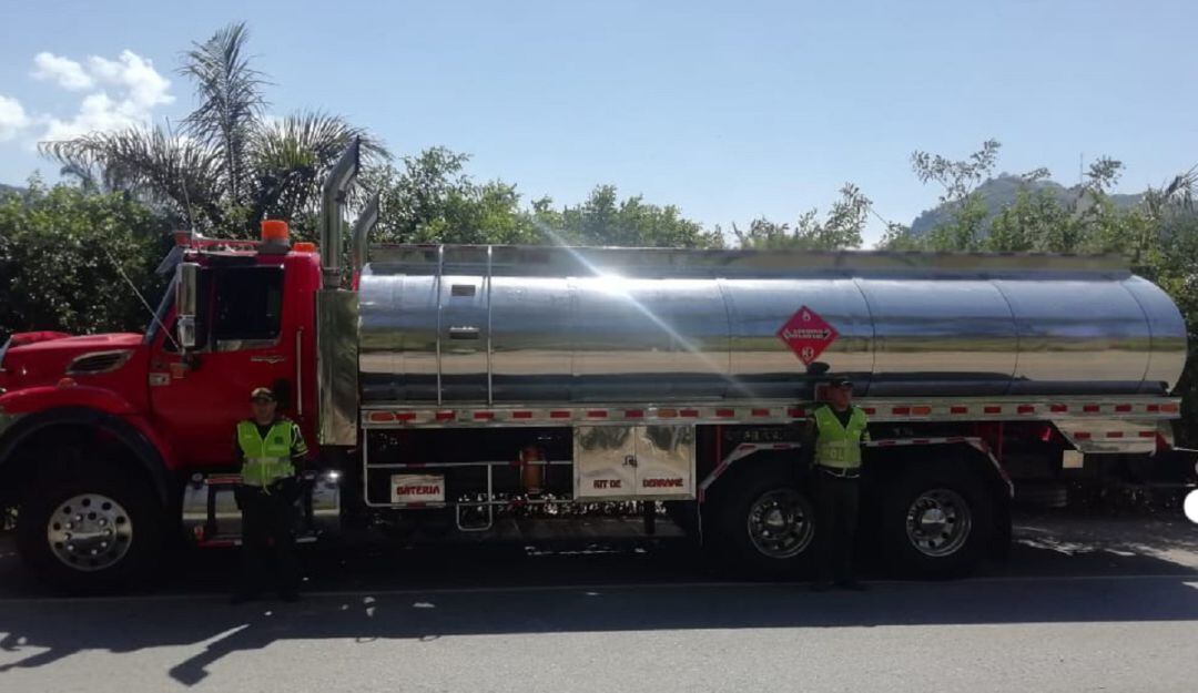 Incautación de combustible