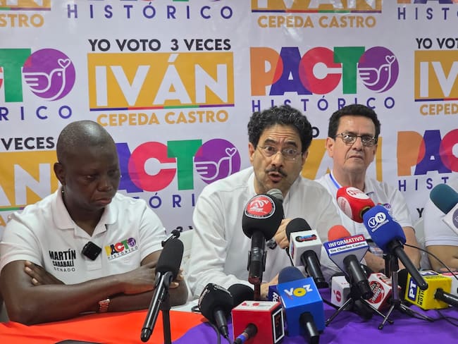 Iván Cepeda. / Foto: Jenny Márquez .