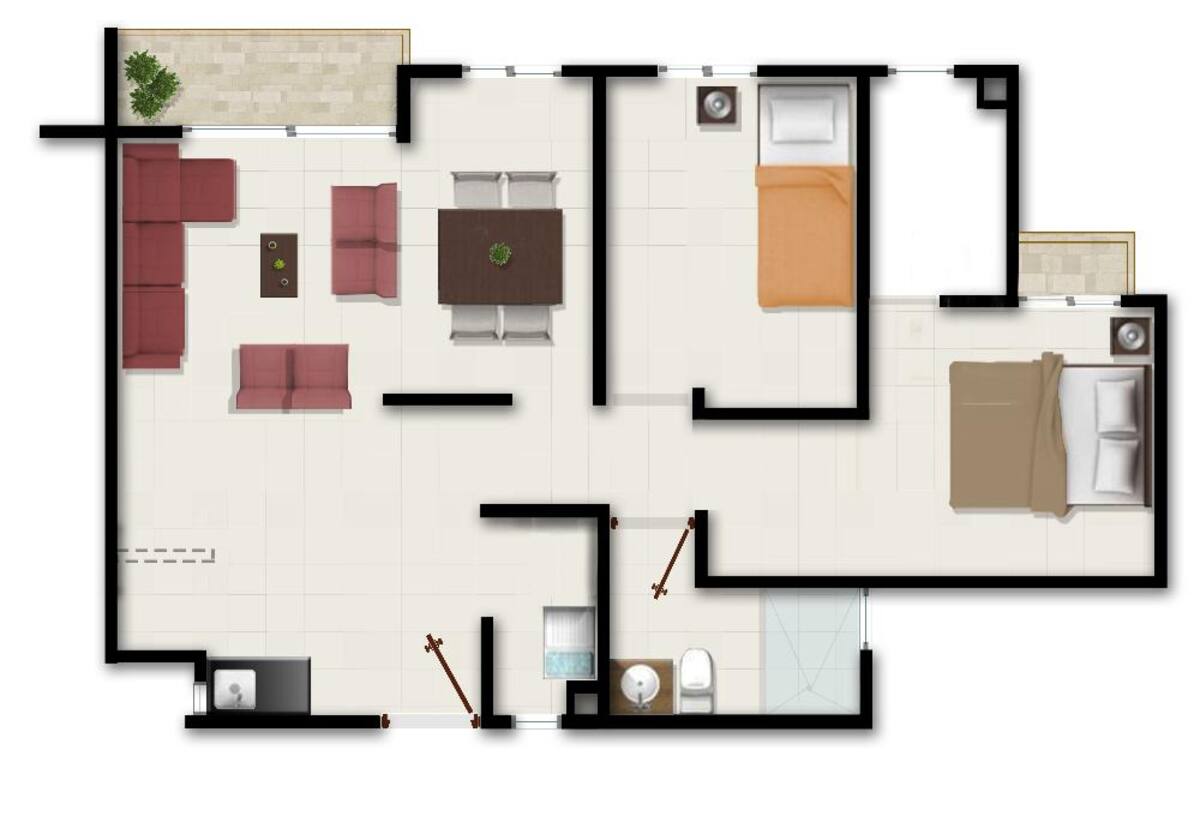 Conjunto cerrado de vivienda multifamiliar de apartamentos, ubicado en la carrera 9 N 163  245 en el sector del Salado en Ibagué, a unos cuantos minutos del Éxito, Homecenter y Makro.