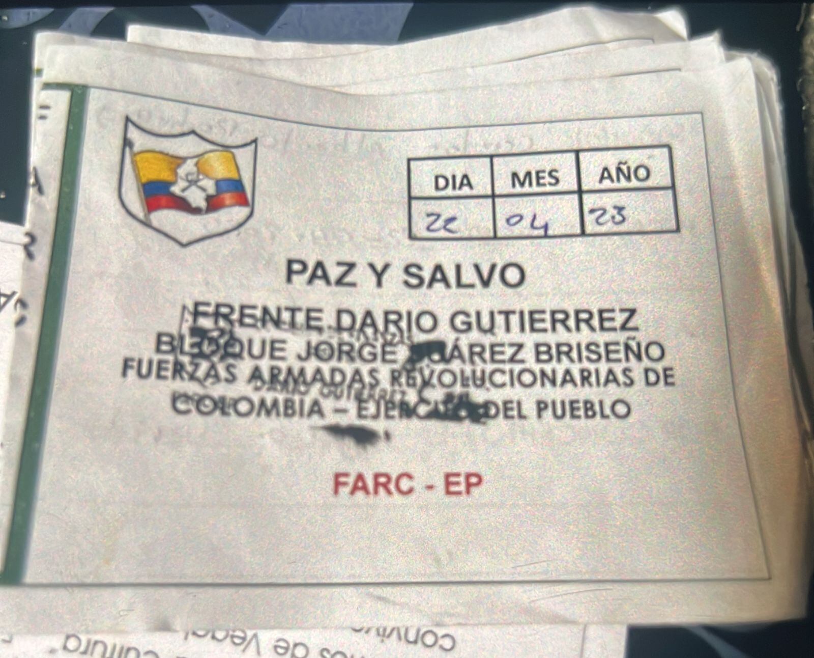 Autoridades niegan veracidad de documento.