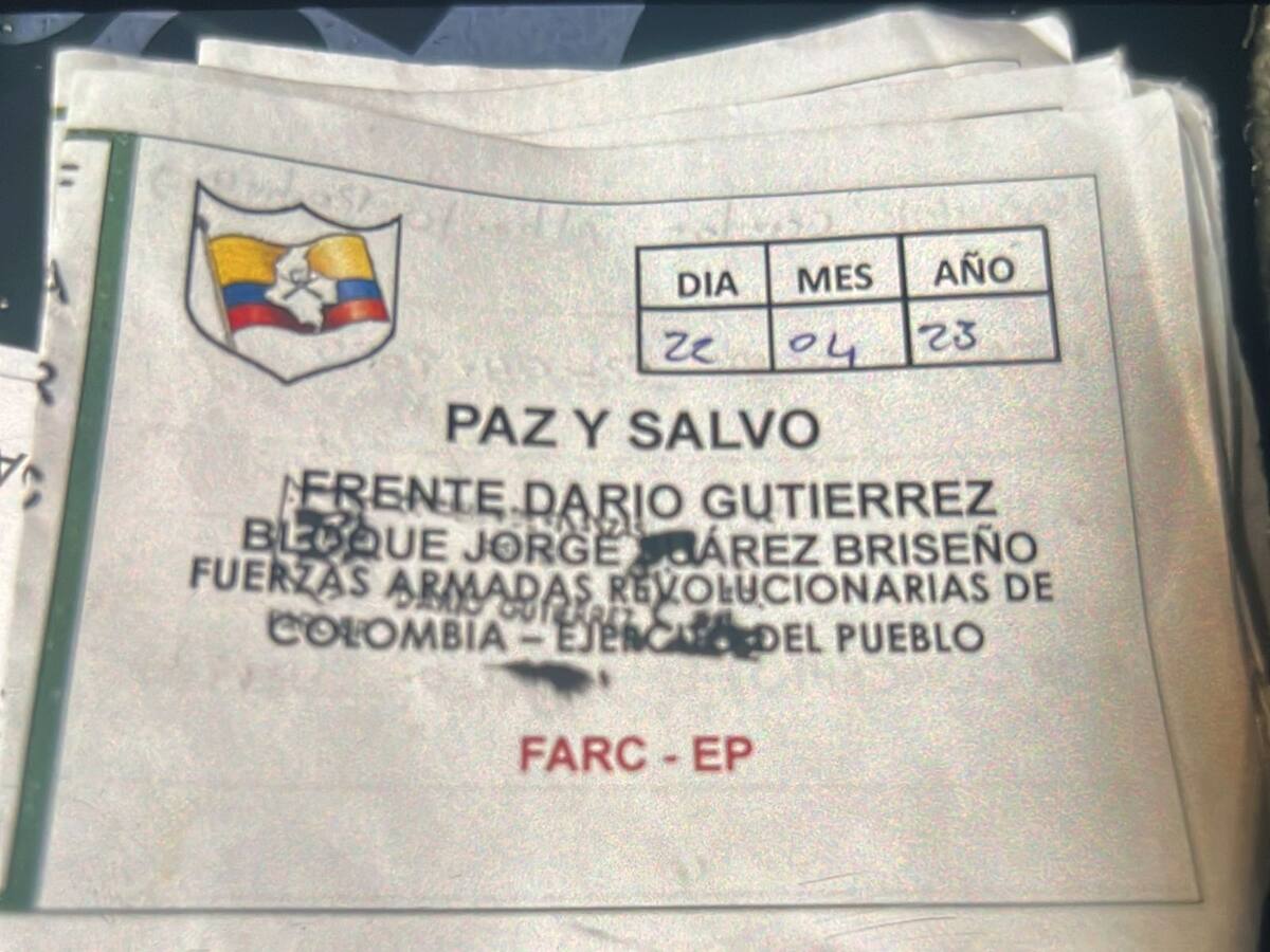 Autoridades niegan veracidad de carnet de disidencias que circulan en Vegalarga
