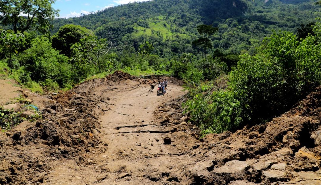 Permanece cerrada vía Bucaramanga - San Vicente de Chucurí
