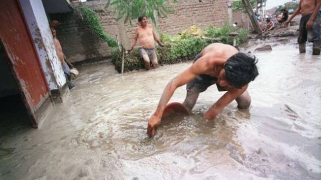 Las lluvias se intensifican al sur del departamento.