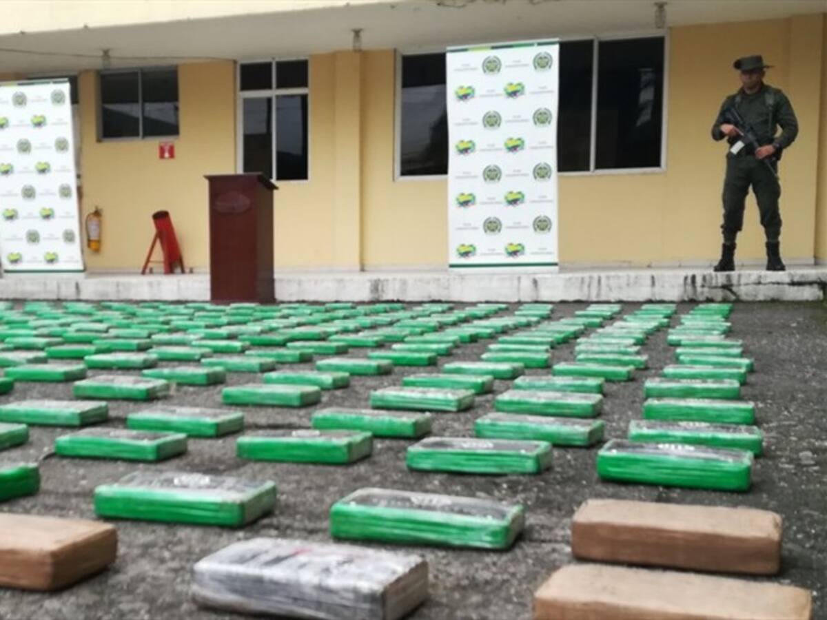 Decomisan media tonelada de cocaína en Buenaventura