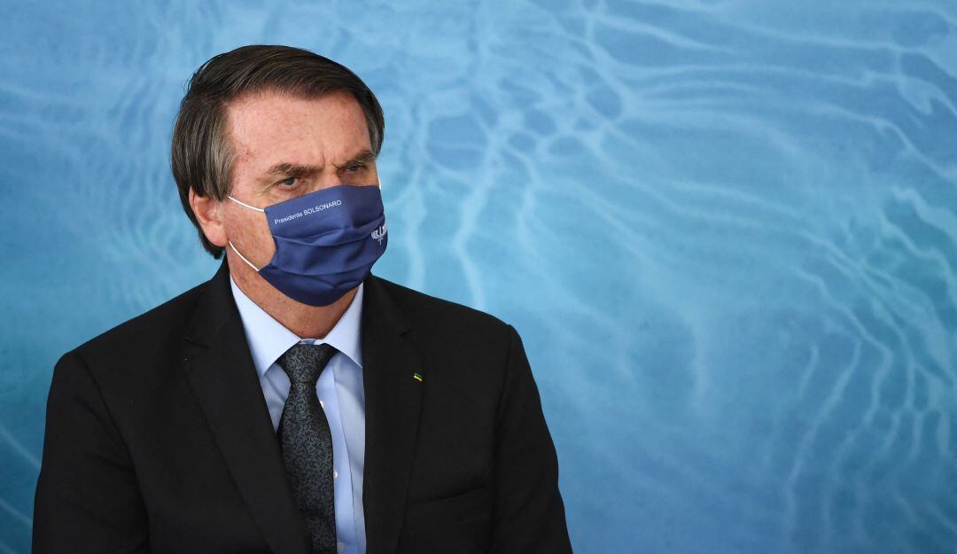 El presidente Jair Bolsonaro ha sido ampliamente criticado por su negativa a imponer medidas efectivas para contener la pandemia.