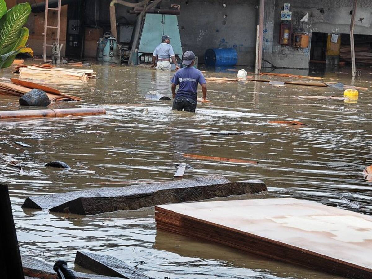 3 mil viviendas afectadas en Supía, Caldas, luego de fuertes lluvias