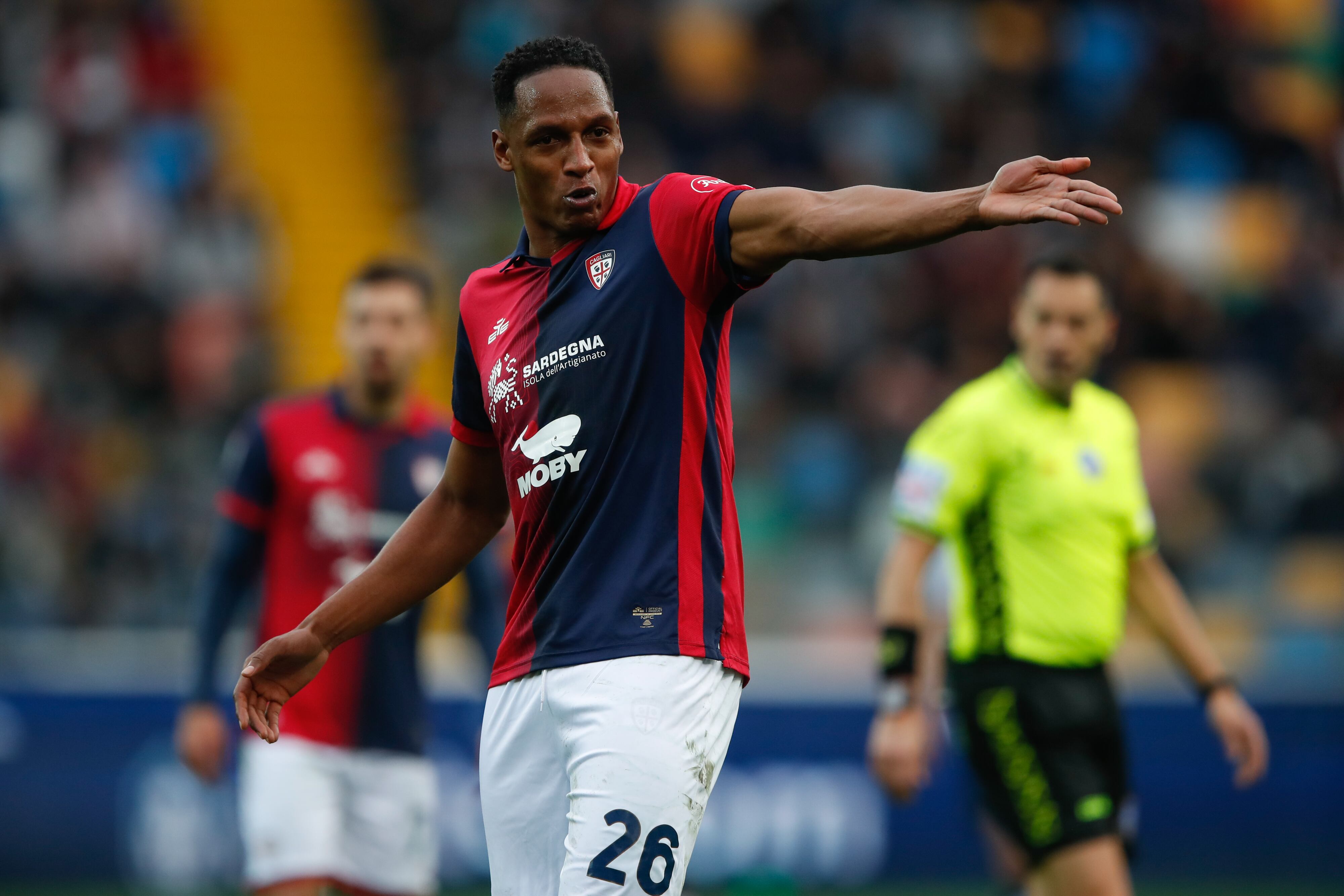 Yerry Mina, Cagliari. (Photo by Timothy Rogers/Getty Images)