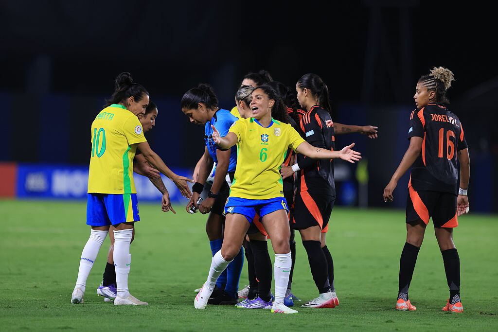 Colombia VS. Brasil por la última fecha del Grupo B /Getty Images.