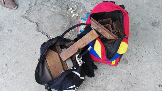 Metal que venden los venezolanos para comprar comida en Colombia