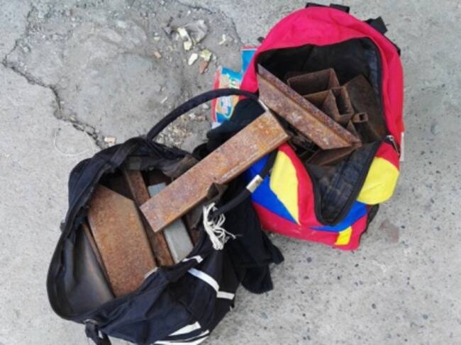 Metal que venden los venezolanos para comprar comida en Colombia