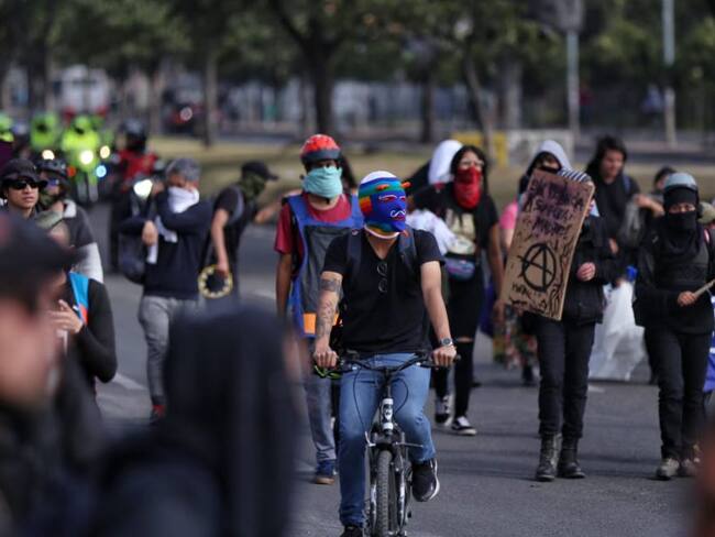 Se presentan enfrentamientos en universidades de Bogotá