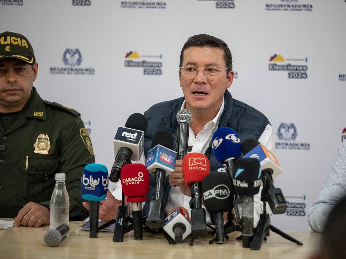 “Elecciones 2026 están garantizadas y se llevarán a cabo sin dudas”: Registrador Penagos