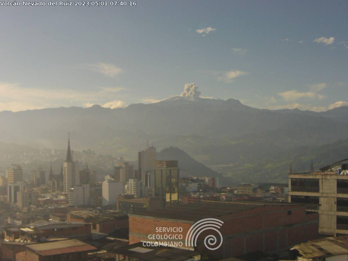 SGC: “Situación del volcán Nevado del Ruiz continúa siendo muy inestable”