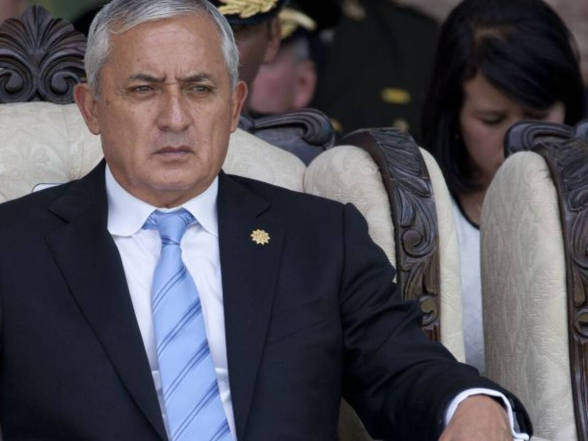 Otto Pérez no renuncia y niega haber recibido dinero del desfalco aduanero