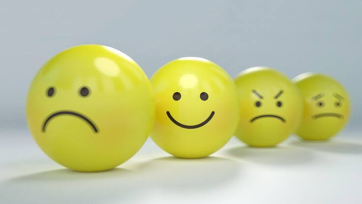 Controle sus emociones.