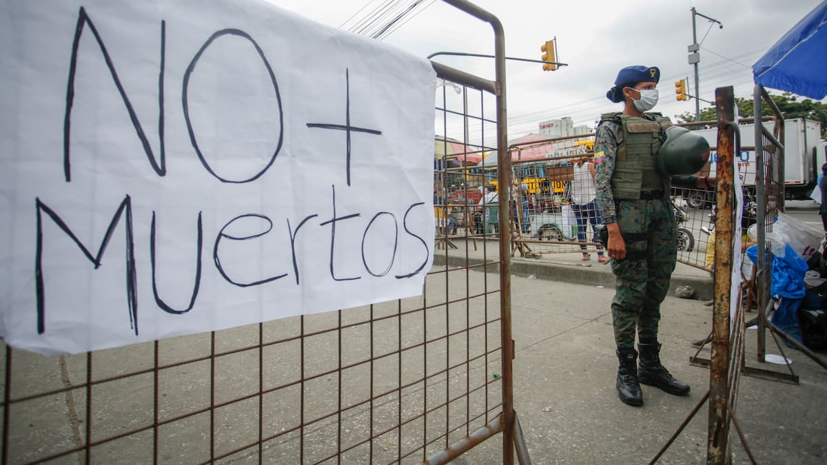 Ecuador ha registrado más de 1800 homicidios en lo que va de 2026