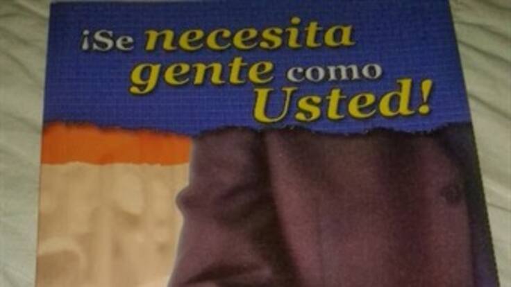 Se necesita gente como usted, el primer libro de Martín Tapias