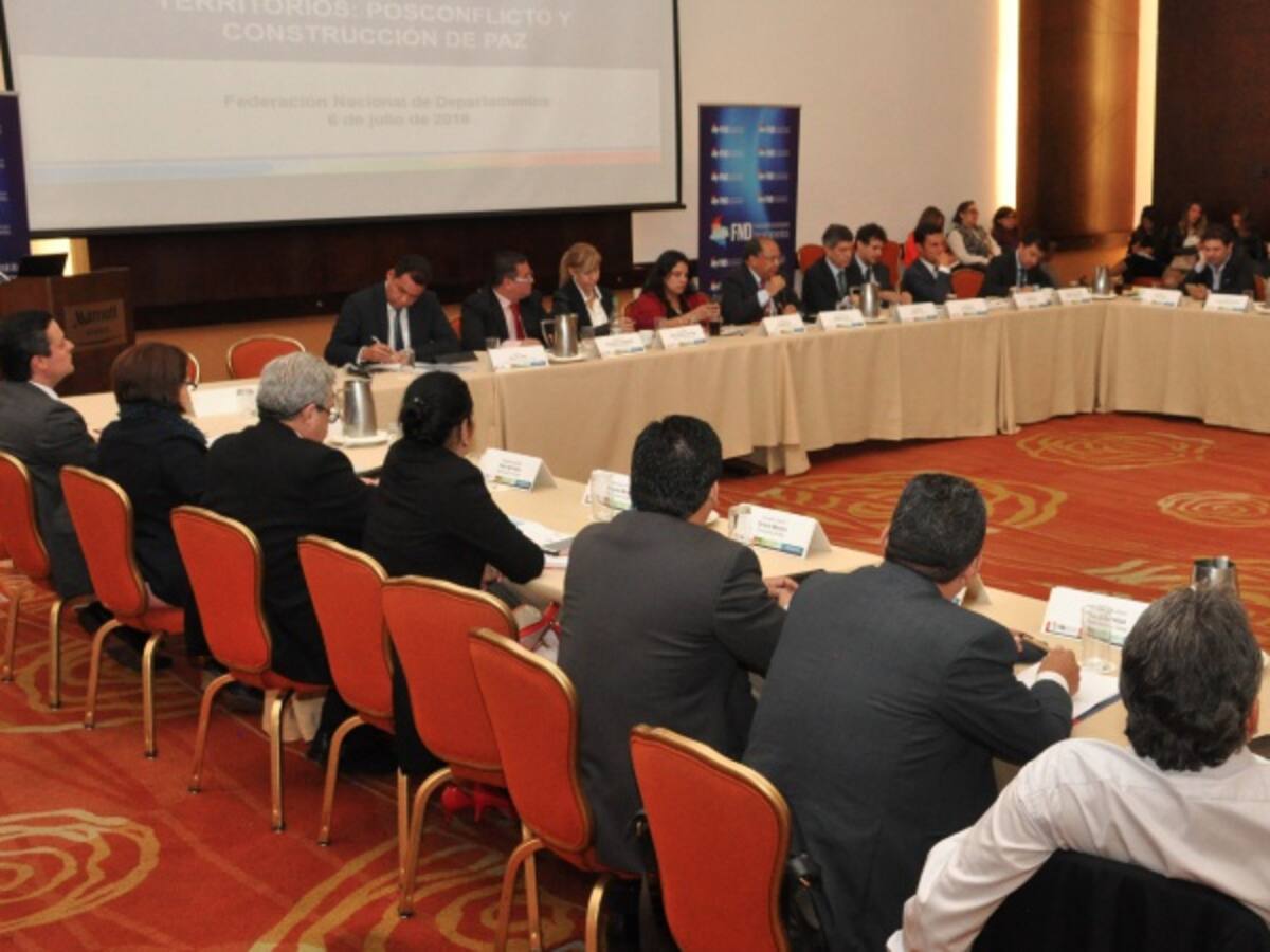 Gobernadores del país le dicen Sí a la campaña para el plebiscito