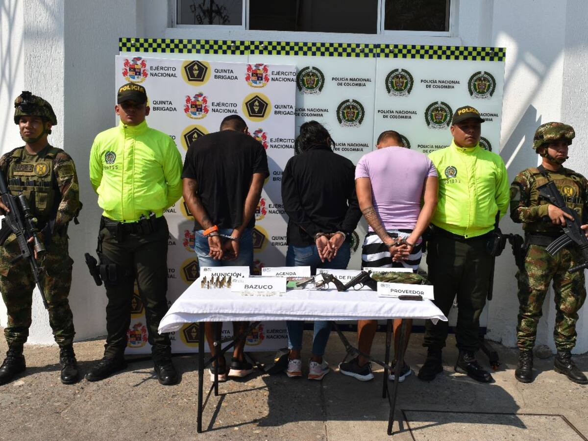 Capturan a los determinadores de homicidios en Barrancabermeja
