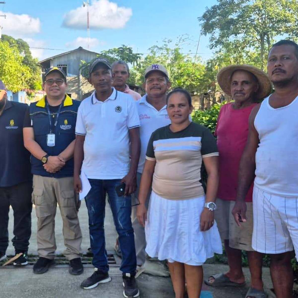 Con transferencia económica, la UNGRD compensa a familias por obra del Canal de La Esperanza