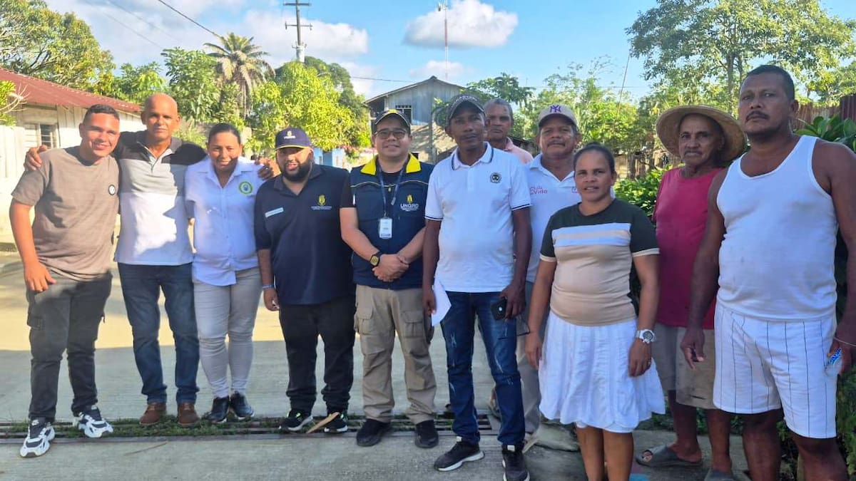Con transferencia económica, la UNGRD compensa a familias por obra del Canal de La Esperanza