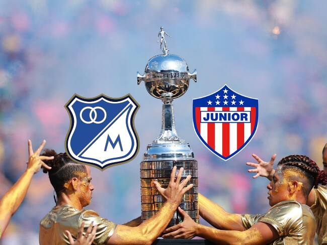 Millonarios y Junior de Barranquilla en Copa Libertadores / Getty Images