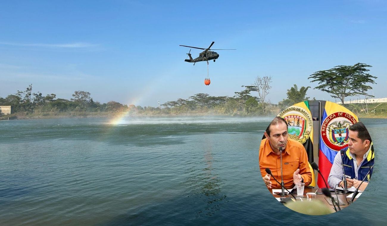 Juvenal Díaz propone un fondo de ahorro para alquilar un helicóptero durante la temporada de sequía.