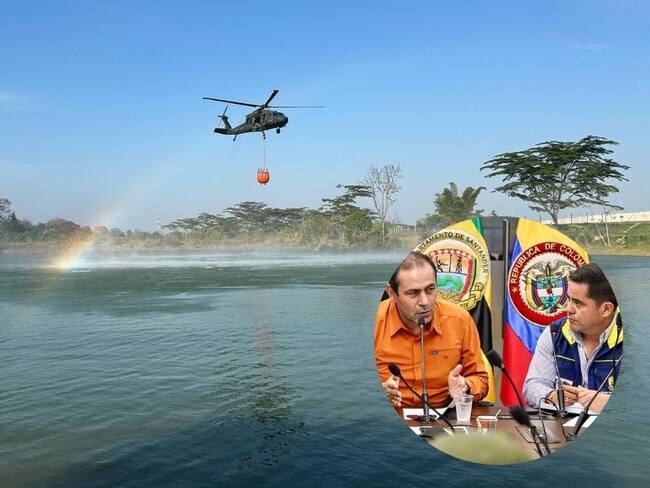 Juvenal Díaz propone un fondo de ahorro para alquilar un helicóptero durante la temporada de sequía.