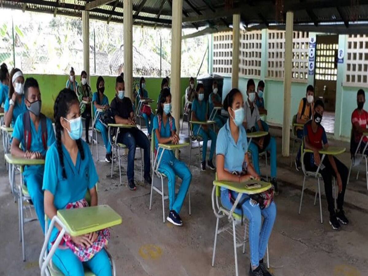 Escuela San José de Loma Verde en Montería inició proceso de alternancia