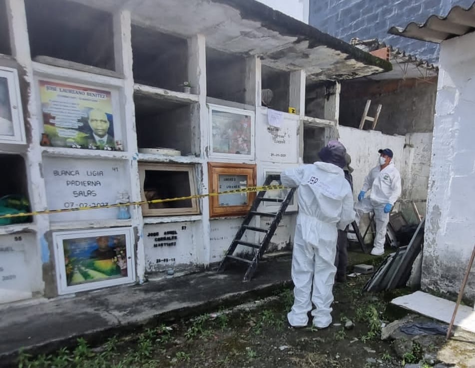 Cementerio de Carepa, Antioquia- foto JEP