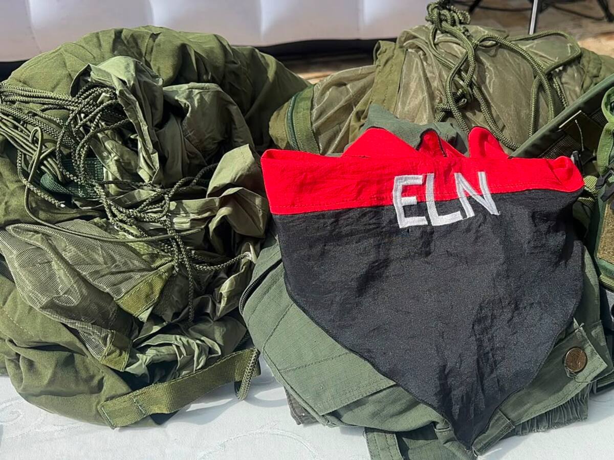 Dos integrantes del ELN fueron dados de baja en operativo policial en Santander