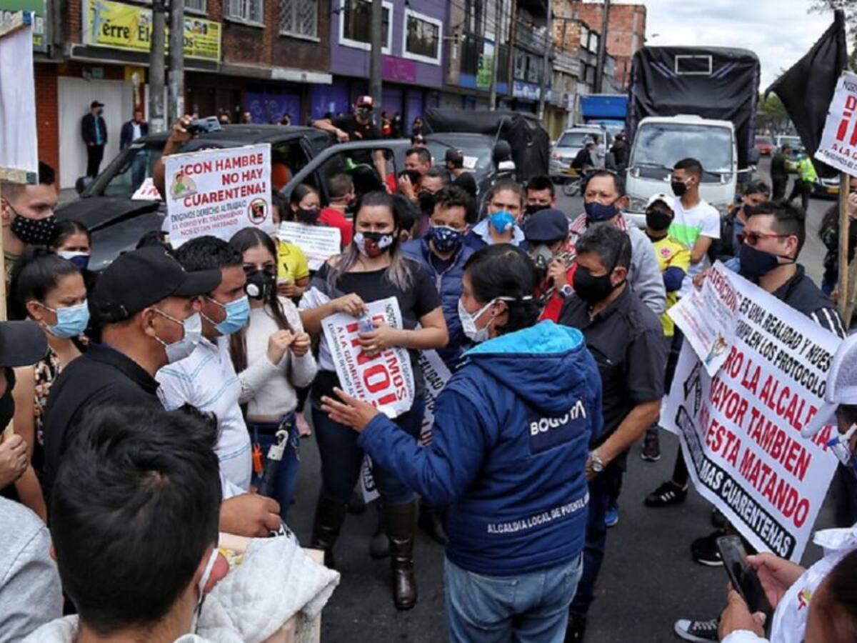 Tras enfrentamientos entre comerciantes se instalará mesa de diálogo