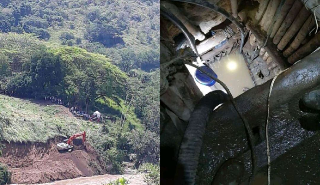Rescate de los mineros en Neira